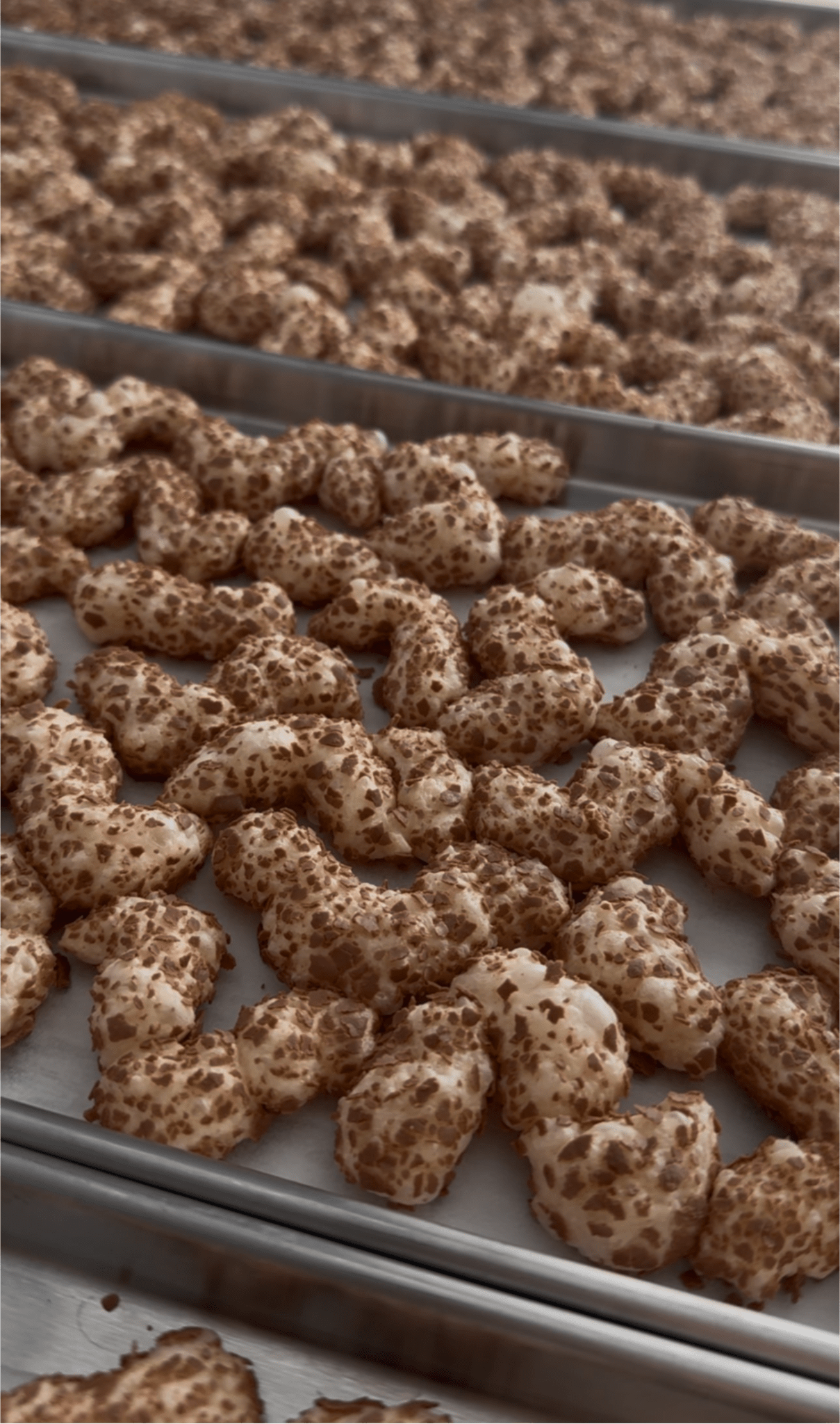 Freeze Dried Choc Caramel Puffs: Curly Wurly - Puffi