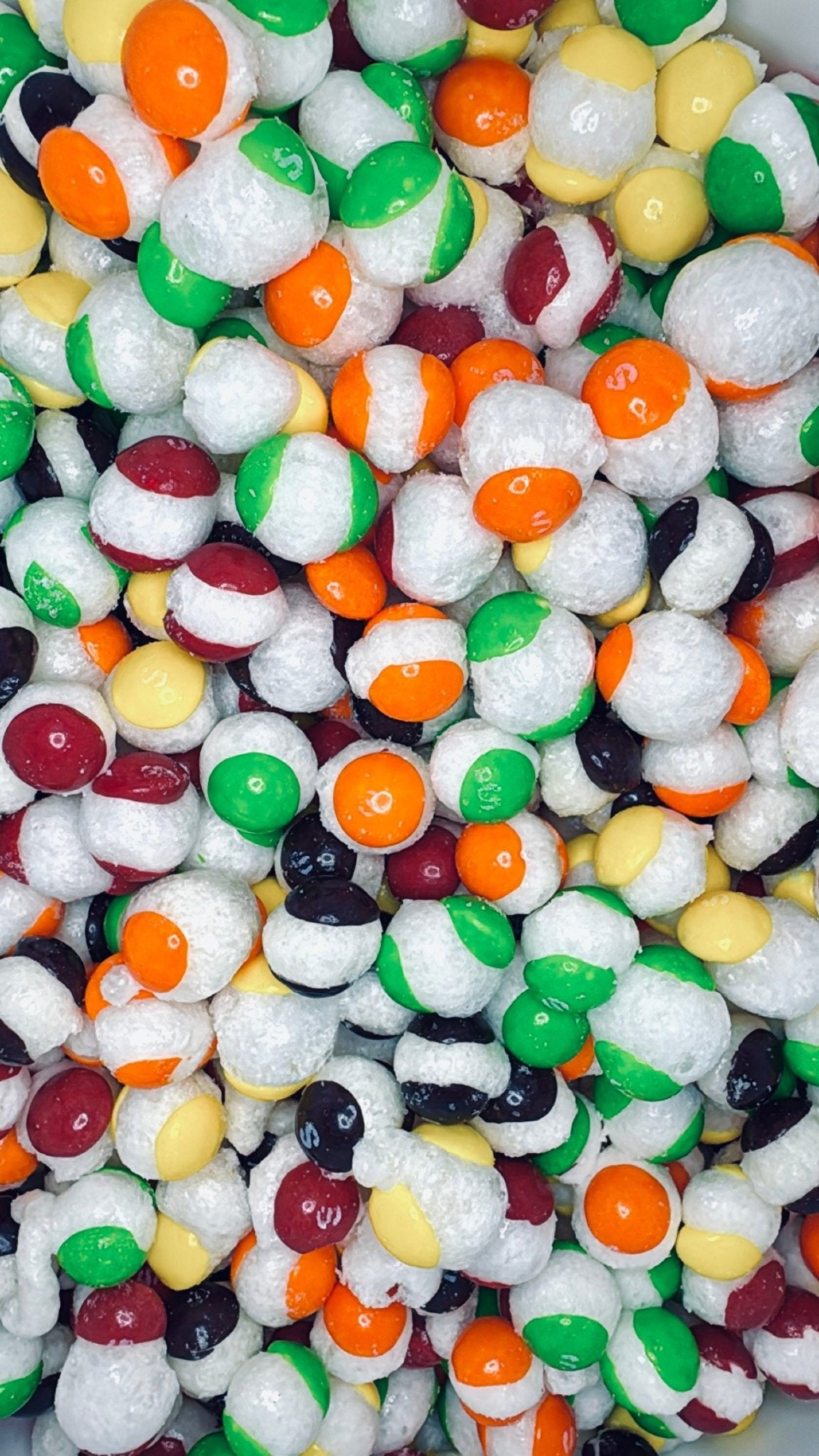 Freeze Dried Rainbow Crunch Puffi’s: Skittles - Puffi