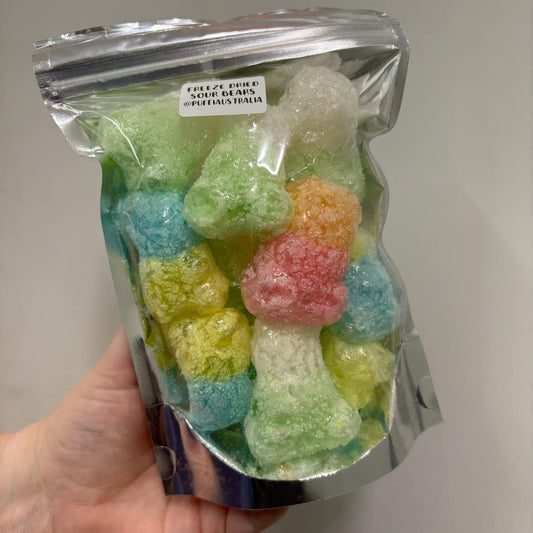 Freeze Dried Sour Gummy Bears