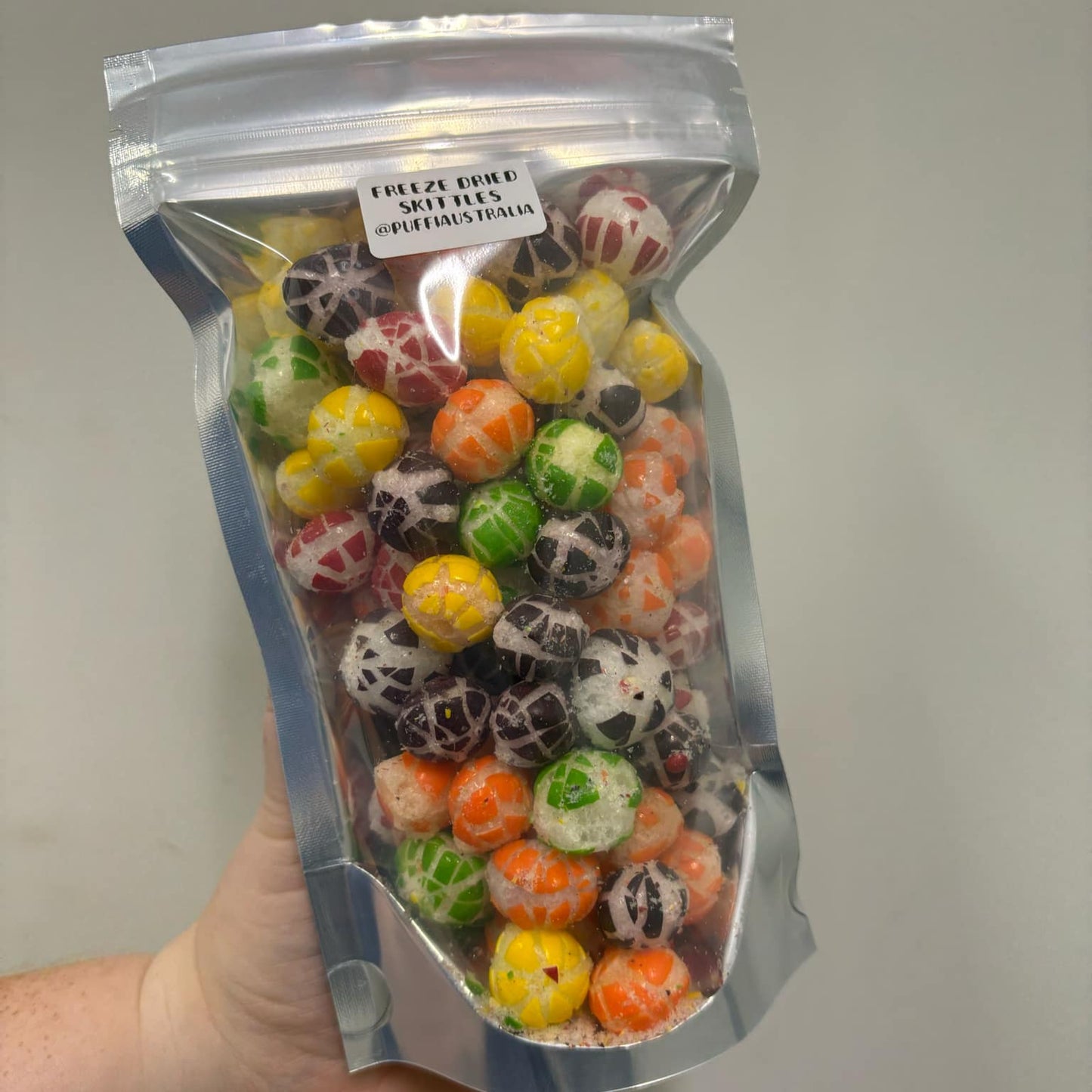 Freeze Dried Rainbow Crunch Puffies