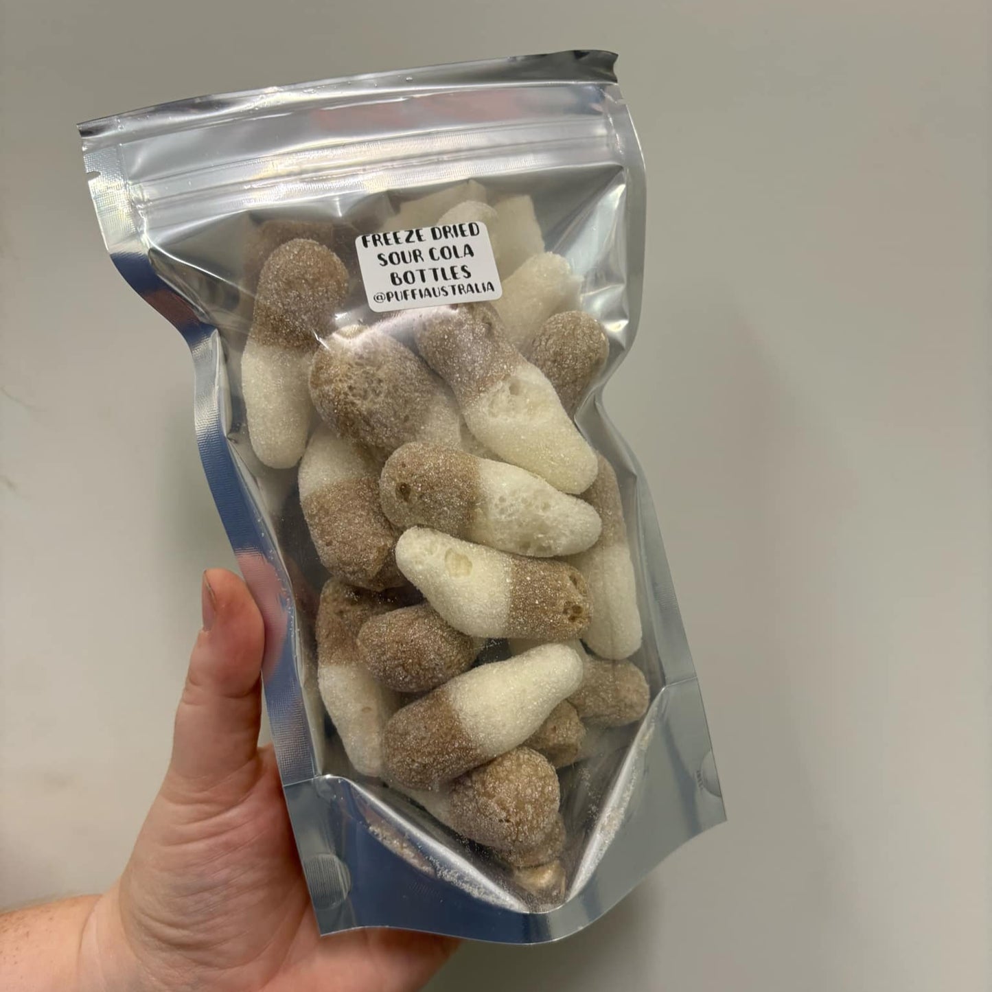 Freeze Dried Sour Cola Bottles