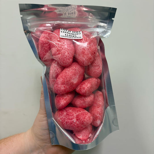 Freeze Dried Strawberry Clouds