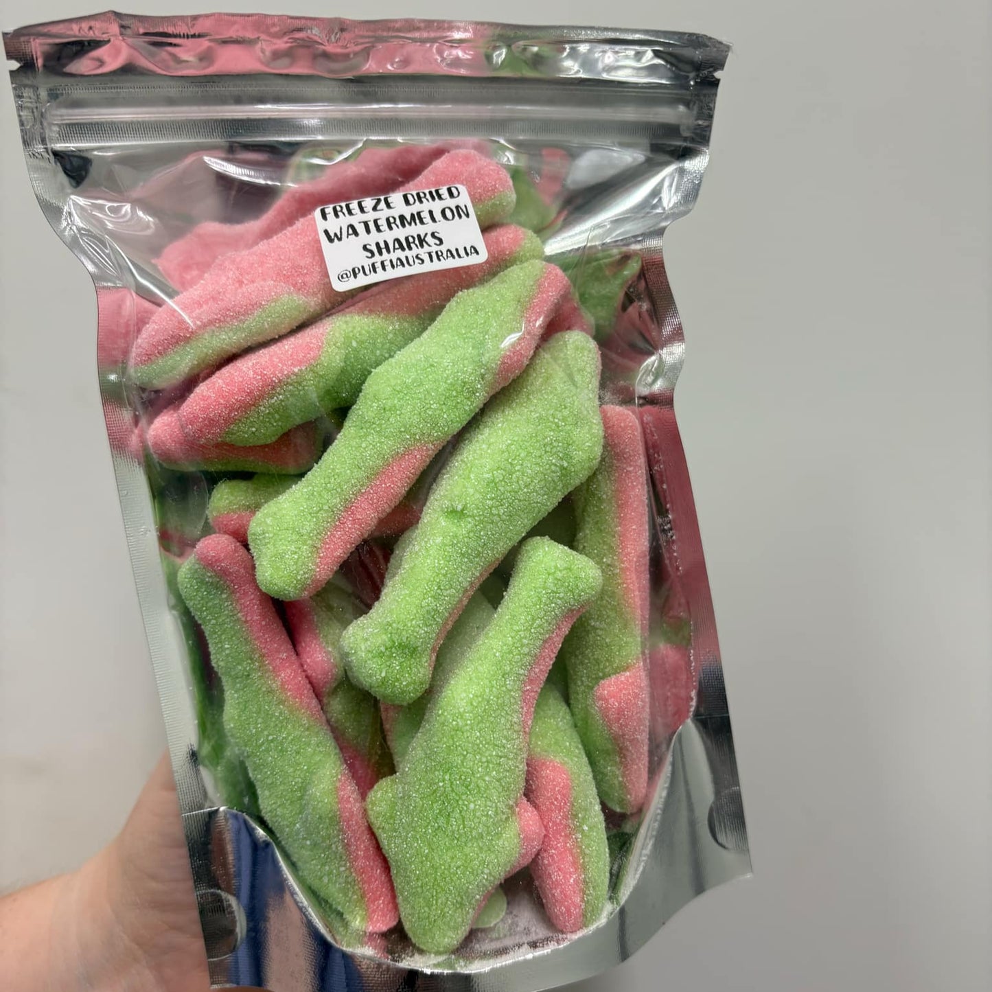 Freeze Dried Sour Watermelon Sharks